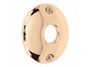 Prime Line E2541 Brass Plated Door Knob Rosettes 2 Count 2.5 in.