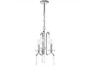 Kichler 43286CH Pending Family Assignment Signature 3 Light Mini Chandelier in Chrome