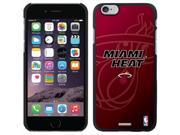 Coveroo Miami Heat Logo Watermark Design on iPhone 6 Microshell Snap On Case