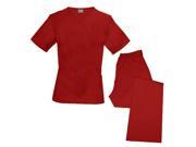 Spectrum Uniforms 844064001760 Tops Pants Sets Red Size 2X