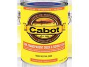 Cabot 16306 1 Gallon Neutral Base Semi Transparent Deck Siding Stain
