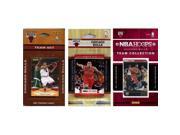 CandICollectables BULLS314TS NBA Chicago Bulls 3 Different Licensed Trading Card Team Sets