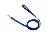 Coastal Pet 00306 B BLU06 .38 in. x 6 ft. Nylon Dog Leash Blue