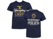 Tees Yuengling Support Police Mens T Shirt Blue 3XL