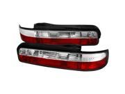 Spec D Tuning LT S13892RPW TM Altezza 2 Door Tail Light for 89 to 94 Nissan 240SX Red Clear 10 x 12 x 36 in.