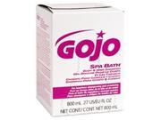 Gojo Industries GOJ 9152 12 Spa Bath Body and Hair Shampoo 800 ml