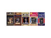CandICollectables SUNS514TS NBA Phoenix Suns 5 Different Licensed Trading Card Team Sets