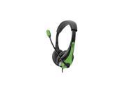 Avid Education 1EDU AE36GR EEN Headphone With Boom Microphone Single Plug Green