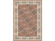 DynamicRugs VC7101998616 1998 Venice Collection 6.7 x 9.6 in. Traditional Rectangle Rug Rust