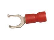 Morris Products 11768 Vinyl Insulated Flange Spade Terminals 22 16 Wire No. 10 Stud Pack Of 100
