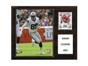 CandICollectables 1215ACOOPER NFL 12 x 15 in. Amari Cooper Oakland Raiders Player Plaque