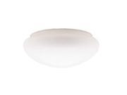 Westinghouse 8375700 8 in. White Glass Mushroom Shade Pack of 12