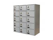 Hallowell UCTL392 30 5A PL 27 W x 12 D x 30.5 H in. Cell Phone Tablet Locker Assembled Five Tier