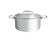 de Buyer 3742.2 7.8 in. Stainless Steel Stew Pan with Lid