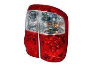 Spec D Tuning LT TUN00RLED KS LED Tail Lights for 00 to 06 Toyota Tundra Red Double Cab 20 x 20 x 8 in.
