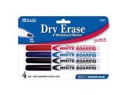Bazic Fine Tip Dry Erase Whiteboard Marker Case of 24