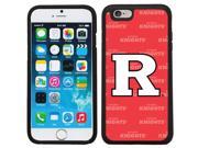 Coveroo 875 9700 BK FBC Rutgers Repeating Design on iPhone 6 6s Guardian Case