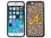 Coveroo 875 8492 BK FBC Atlanta Braves Leopard Print Design on iPhone 6 6s Guardian Case