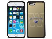Coveroo 875 6198 BK FBC University of Washington Light Watermark Design on iPhone 6 6s Guardian Case