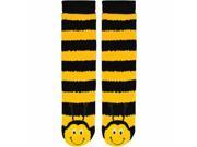 K Bell TUBE 32YEL Tubular Novelty Socks Bee Yellow Black Stripes