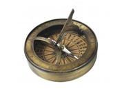 Animal Supply CO012A Authentic Models 18th Century Sundial Compass No Lid