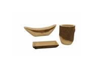 Wald Imports FL5073 Paulownia Wood Containers Set of 3