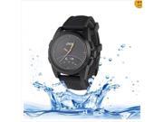 iMacwear S CA 0226B Unik Citizen Wicca Series Pointer Movement Bluetooth 4.0 Waterproof 50 M Smart Watch with Silicone Band for iPhone Android Phone Black