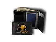 Rico Industries RIC RTR87001 Indiana Pacers NBA Embroidered Trifold Wallet