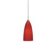 Cal Lighting PNL 1000A 18 BS Low Voltage Hanging Mini Pendant Brushed Steel 18 ft.