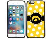 Coveroo 876 7129 BK FBC Iowa Polka Dots Design on iPhone 6 Plus 6s Plus Guardian Case