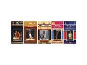 CandICollectables RAPTORS514TS NBA Toronto Raptors 5 Different Licensed Trading Card Team Sets