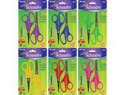 Bazic Products 4432 144 BAZIC 5 in. Blunt Pointed Tip School Scissors 2 Pack Case of 144