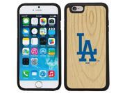 Coveroo 875 9934 BK FBC LA Dodgers Wood Emblem Design on iPhone 6 6s Guardian Case