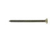 Deltana SCWS925U5 2.5 in. Wood Screw No. 9 Antique Brass Steel