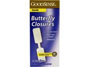 Good Sense 1.75 x 0.37 in. Butterfly Closures Band Aid 10 Count Case of 72