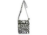 Divinity Boutique 12093X PU Crossbody Bag Zebra