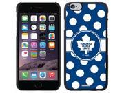 Coveroo Toronto Maple Leafs Polka Dots Design on iPhone 6 Microshell Snap On Case