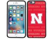 Coveroo 876 7770 BK FBC Nebraska Repeating Design on iPhone 6 Plus 6s Plus Guardian Case