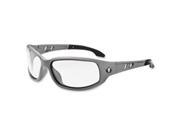Ergodyne EGO54100 Valkyrie Clr Lens Gray Frm Safety Glasses