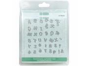 Trimcraft FEDIE031 First Edition Dies Traditional Alphabet Pack of 41