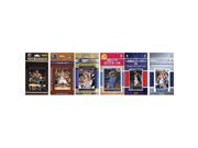 CandICollectables MAVS615TS NBA Dallas Mavericks 6 Different Licensed Trading Card Team Sets