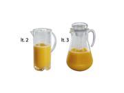 Paderno World Cuisine 44992 03 Acrylic Juice Pitcher with ice insert
