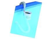 NorthLight Adjustable Wall Mounted Pool Surface Skimmer with Frame Hanger 14.25 in.