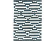 Artistic Weavers AWTR4000 36RD Transit Sawyer Round Hand Tufted Area Rug Blue 3 ft. 6 in.