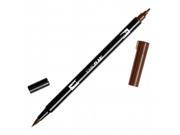 Tombow 56604 Dual Brush Pen Redwood