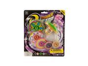 Bulk Buys KA273 96 Super Spinning Top Toy with Extra Colorful Discs 96