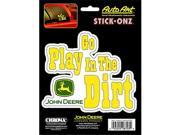 Chroma 8703 John Deere Go Play in the Dirt Stick Onz Decal