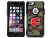 Coveroo 875 11281 BK FBC Calgary Flames Camo Design on iPhone 6 6s Guardian Case