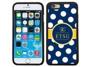 Coveroo 875 9665 BK FBC East Tennessee Polka Dots Design on iPhone 6 6s Guardian Case