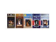 CandICollectables KNICKS515TS NBA New York Knicks 5 Different Licensed Trading Card Team Sets